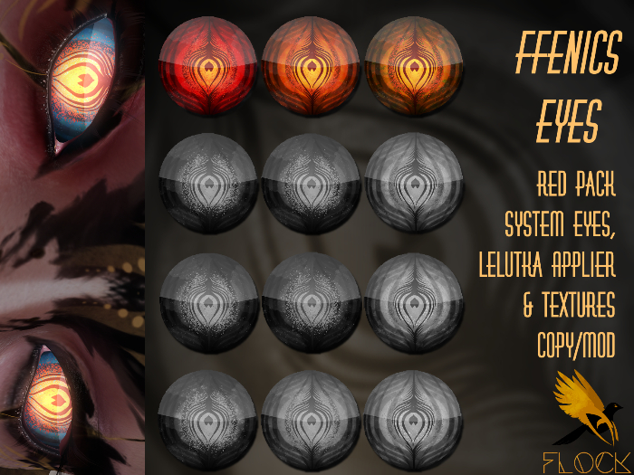 [FLOCK] - Ffenics Eyes - Red Pack