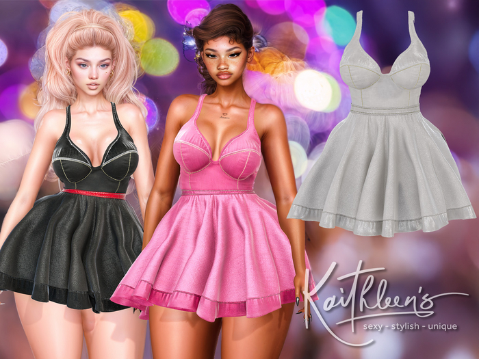 Kaithleen's Roxie Dress - White
