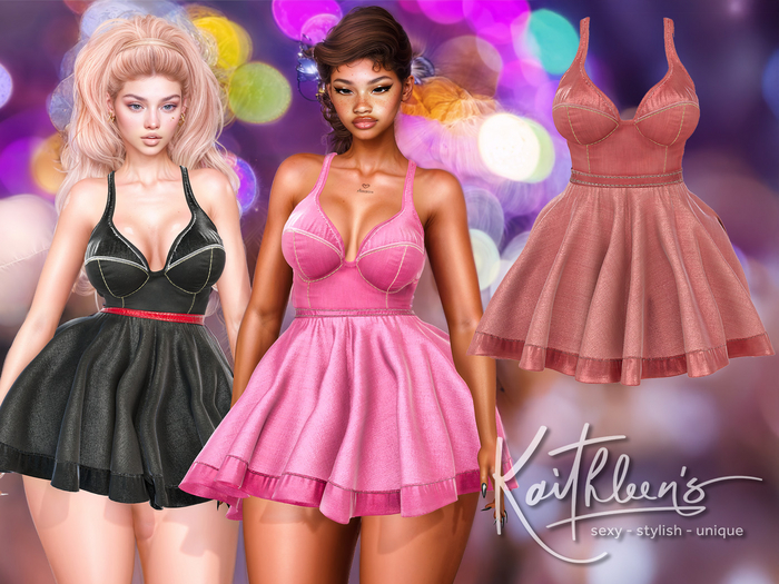 Kaithleen's Roxie Dress - Sunset