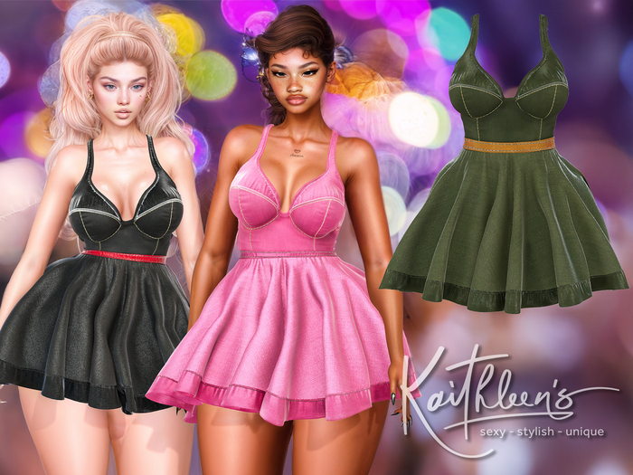 Kaithleen's Roxie Dress - Green