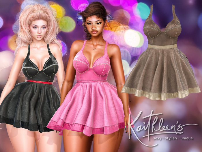 Kaithleen's Roxie Dress - Brown
