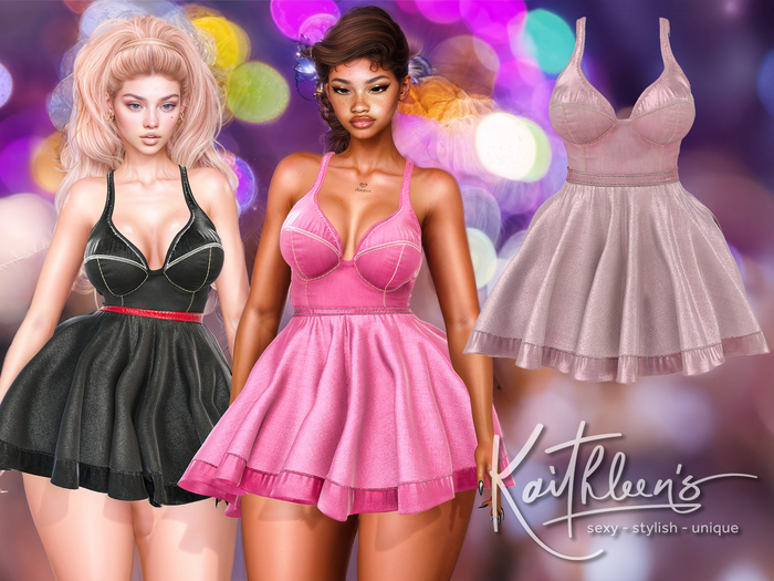 Kaithleen's Roxie Dress - Blush