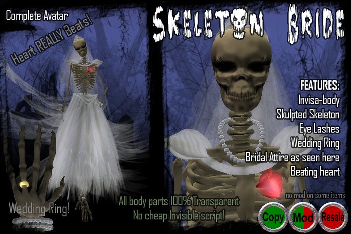 Skeleton Bride BOXED