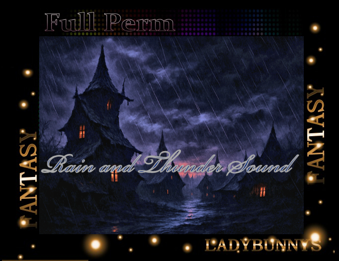 Bunny's Sounds-Rain and Thunder Sound-full perm sound