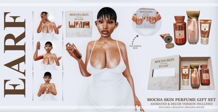 [EARF] Mocha Skin Perfume Gift Set 