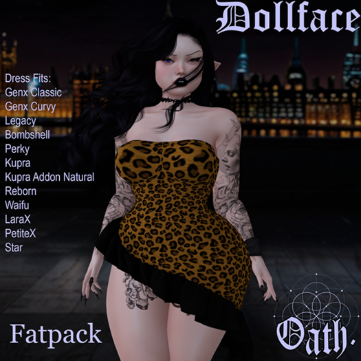 {Oath.} Dollface Dress Fatpack