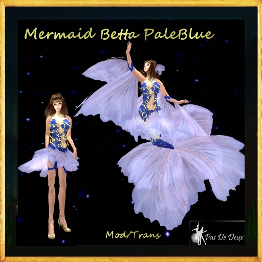 *PDD* Mermaid Betta PaleBlue