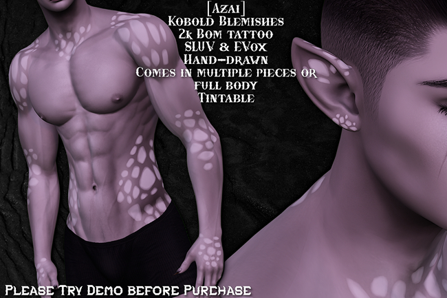 [Azai] - Kobold Blemishes Set