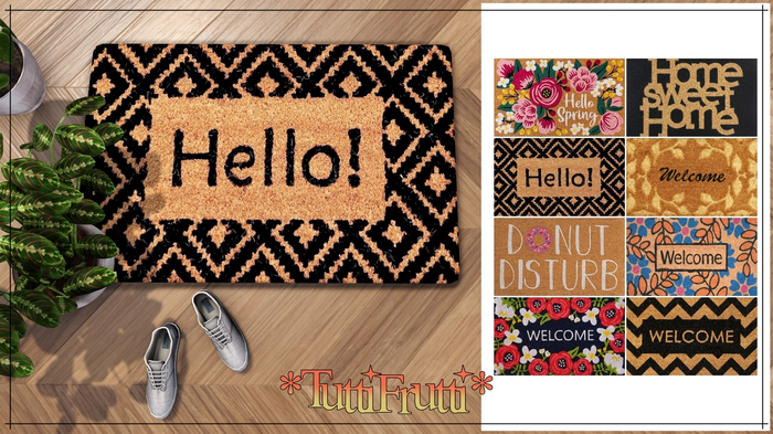 *TuttiFrutti* DoorMats Pack 07