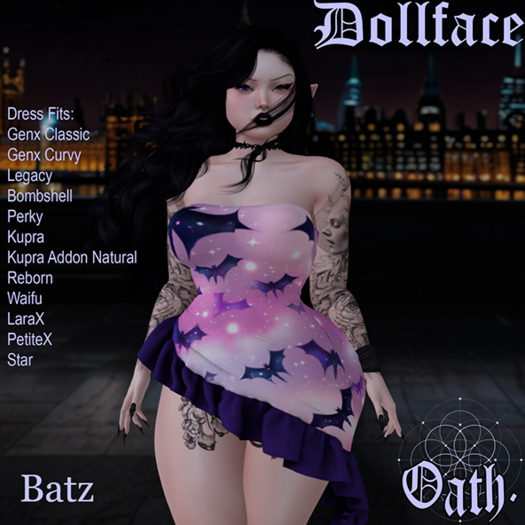 {Oath.} Dollface Dress Batz