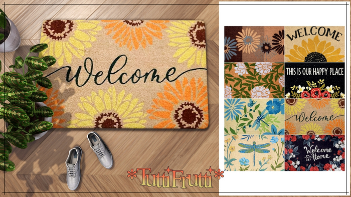 *TuttiFrutti* DoorMats Pack 51 - Spring!