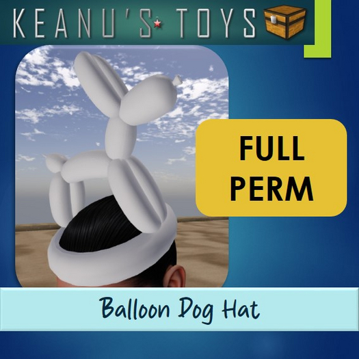 Balloon Dog Hat Full Permission