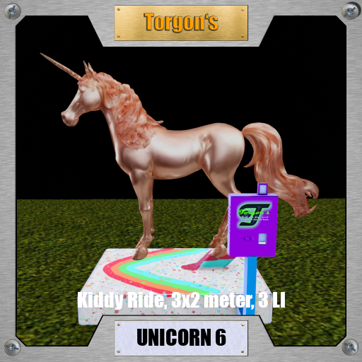 Torgon's Kiddy Ride Unicorn 6