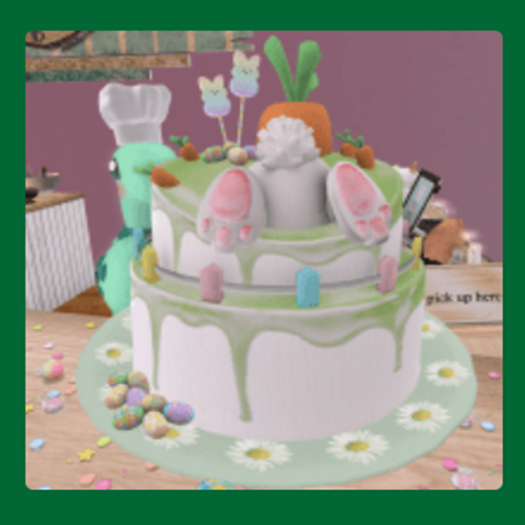 DFS Easter Bunny Butt Cake 