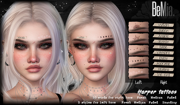 BeMia. Harper tattoo