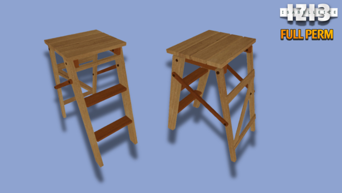 Mesh Wood Ladder - Full Perm