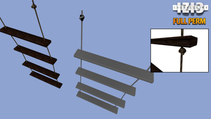 Mesh Ladder - Full Perm with rope