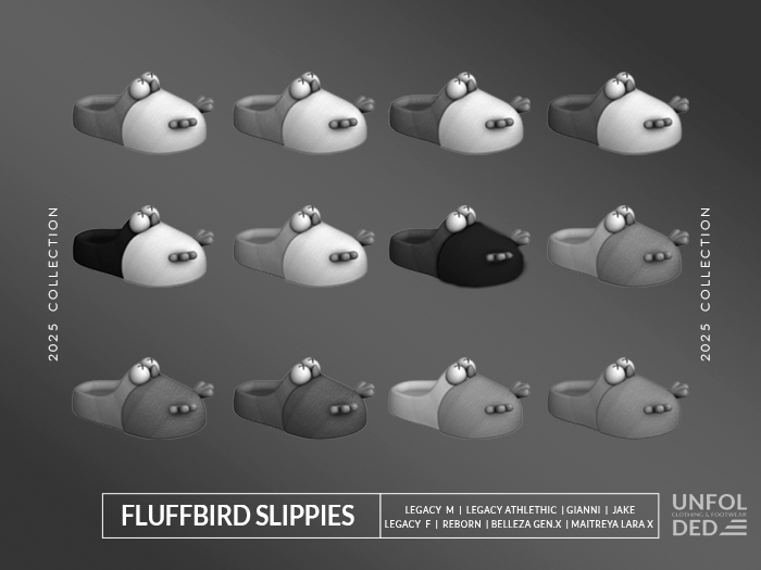Unfolded / FluffBird Slippies # DEMO