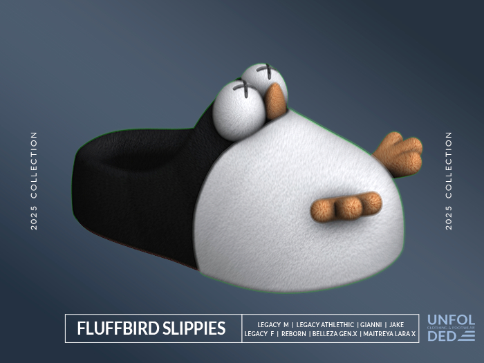 Unfolded / FluffBird Slippies # 5