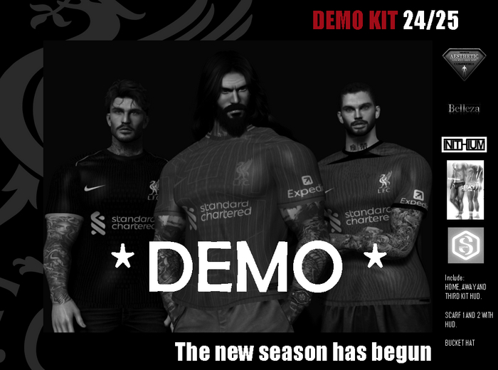 Second Life Marketplace - GET HAMPTED FOOTBALL NATION:: FC DEMO KIT