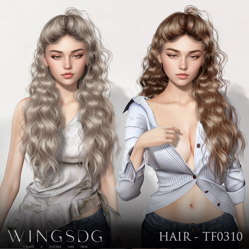 WINGS-HAIR-TF0310 Blondes & Reds (Pack)