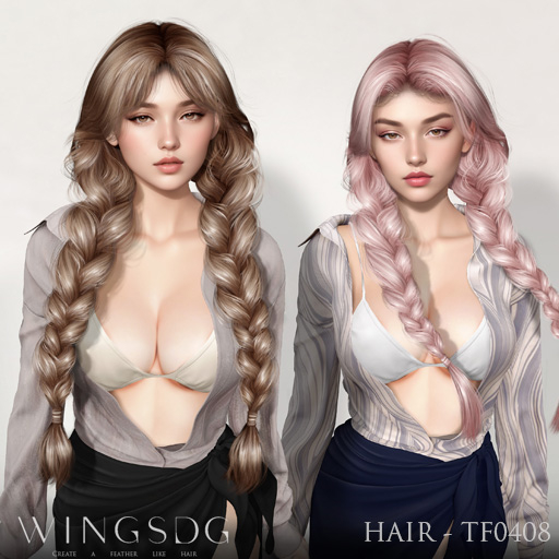 WINGS-HAIR-TF0408 Blondes & Reds (Pack)