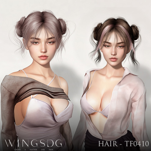 WINGS-HAIR-TF0410 Blondes & Reds (Pack)