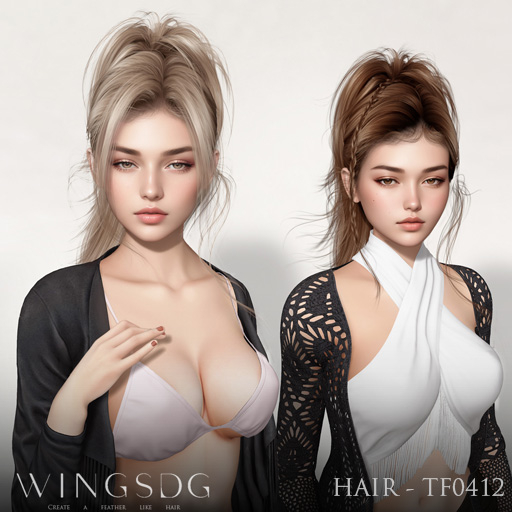 WINGS-HAIR-TF0412 Blondes & Reds (Pack)