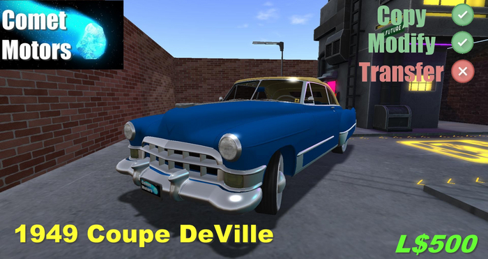 1949 Coupe Deville tribute