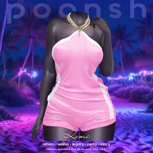 - POONSH - Romi Outfit (pink)