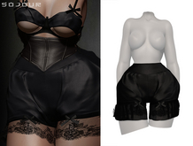 SOJOUR - Nadja pantaloons - black
