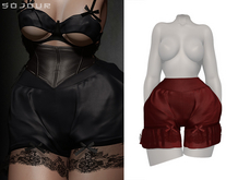 SOJOUR - Nadja pantaloons - scarlet