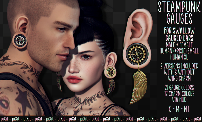 [piXit] Steampunk Gauges