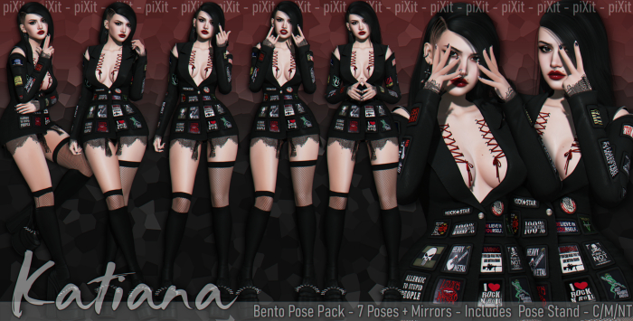 [piXit] Katiana - Pose Pack
