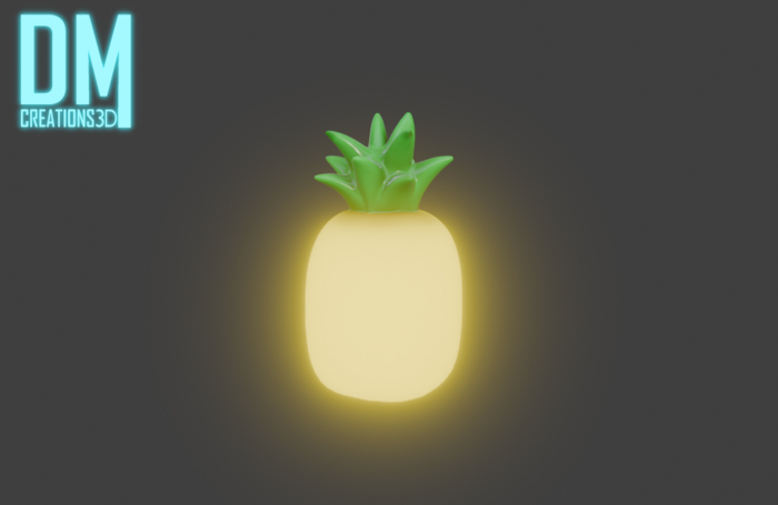 Pineapple Lamp Full Perm Mesh