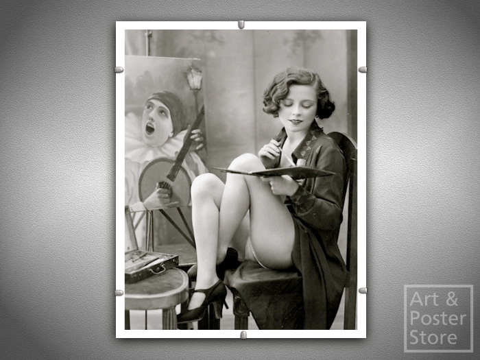 French Postcard | Photo Poster | Mesh Clip Frame #58