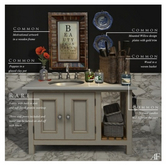 AF Bastide Vanity RARE