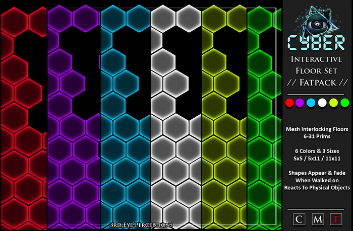 3rd eye ( ADD ME )  Cyber Interactive Floor ( FATPACK )