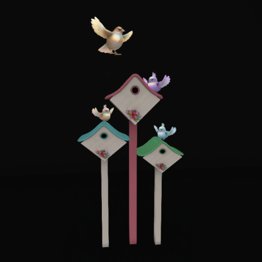 Spring Day Bird Houses