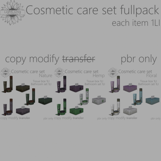~LLc~ Cosmetic care set fullpack 