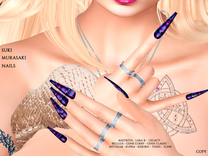 SUKI MURASAKI  NAILS