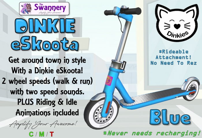 Dinkie eSkoota FF2025 - Blue