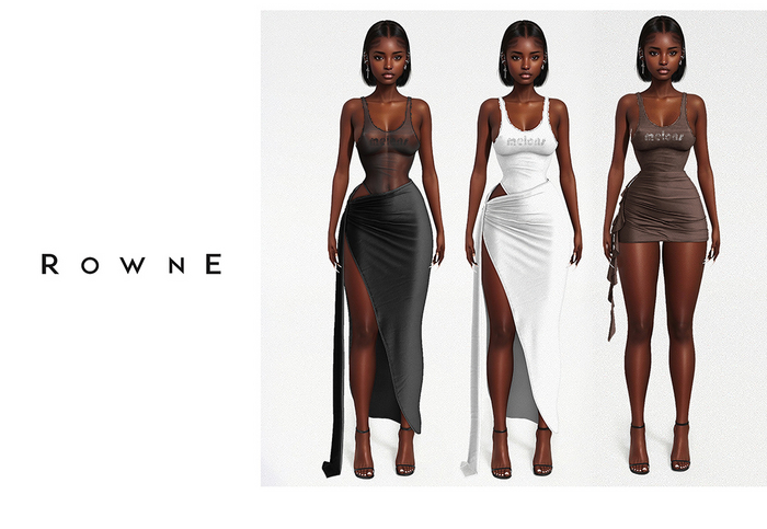 Rowne.Axelle Basic Bodysuit - Demo