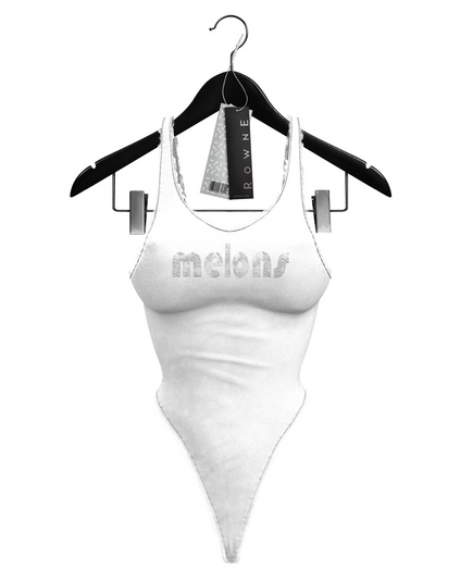 Rowne.Axelle Basic Bodysuit - White