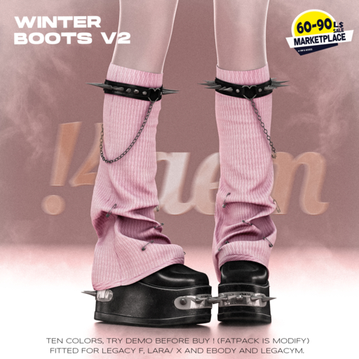 !4AEM - WINTER BOOTS V2  (FATPACK) 