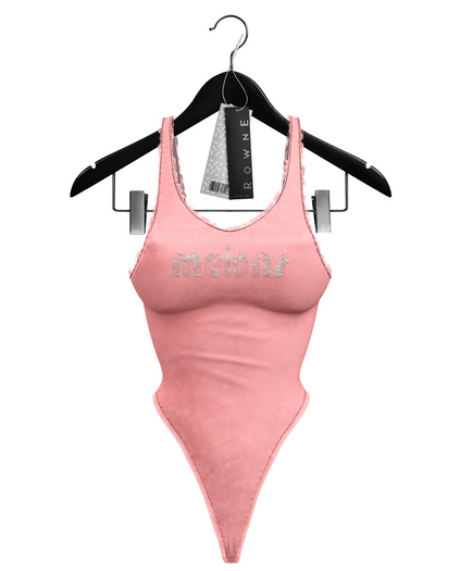 Rowne.Axelle Basic Bodysuit - Pink