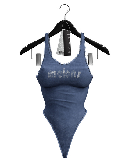 Rowne.Axelle Basic Bodysuit - Navy