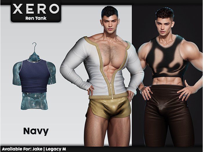 [XERO] Ren Tank (Navy)