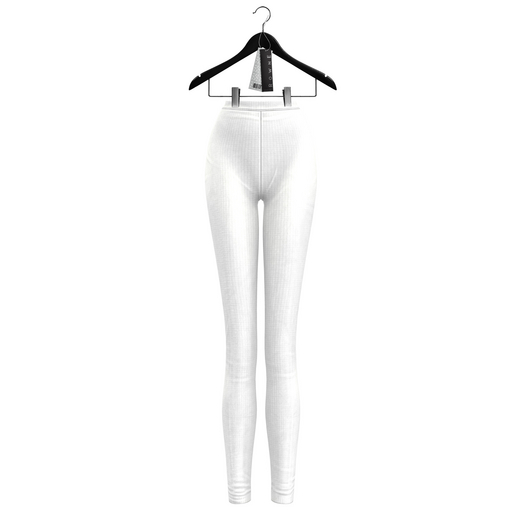 Rowne.Axelle Basic Pant - White