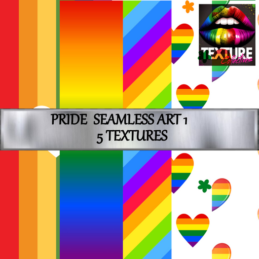 Texture Collectives - Pride SEAMLESS Art Set 1